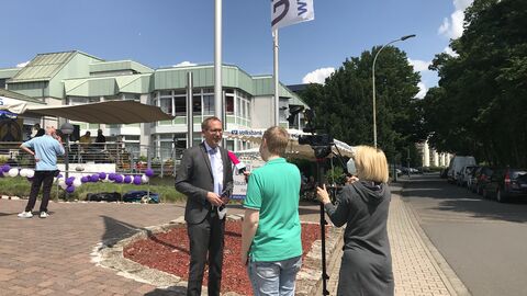 Konzert am Haus Mainblick in Ginsheim-Gustavsburg