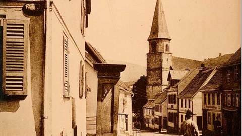 Königstein 1848 Katholische Kirche Königstein