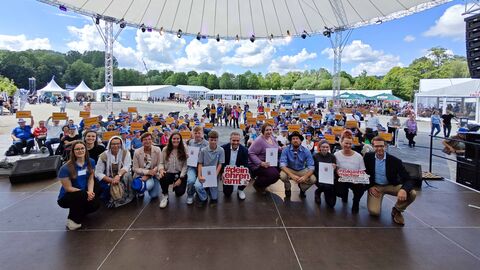 Ehrenamtslotsen Ehrenamtslotsen auf dem Hessentag in Fritzlar