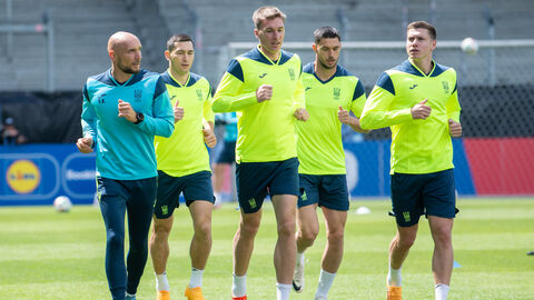 Öffentliches Training der Ukraine vor der UEFA EURO 2024 Öffentliches Training der Ukraine vor der UEFA EURO 2024
