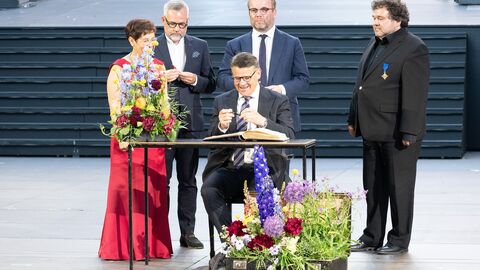 Ministerpräsident Boris Rhein hat die 74. Bad Hersfelder Festspiele eröffnet. Ministerpräsident Boris Rhein hat die 74. Bad Hersfelder Festspiele eröffnet.